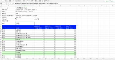 Excelでシート名を取得する関数